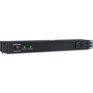 CyberPower RKBS20S2F10R Rackmount surge protector, 20-Amp, 1800 Joules, 12 NEMA 5-20R outlets